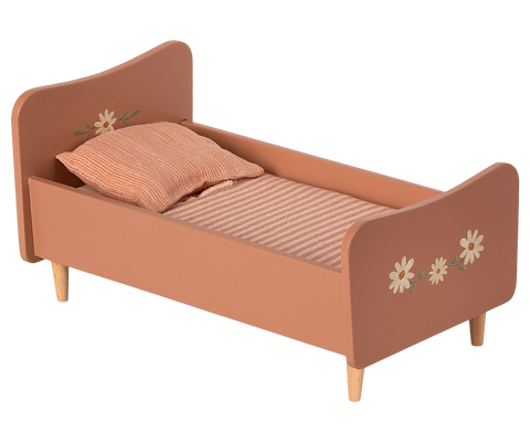 Cama de madera MINI - rosa