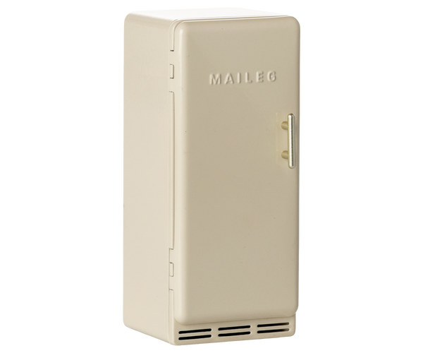 Frigorífico de metal para ratoncitos - blanco