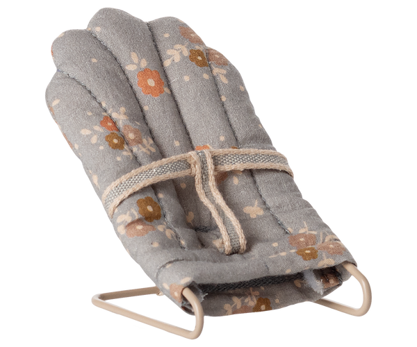 Hamaca balancín para my - flores azul