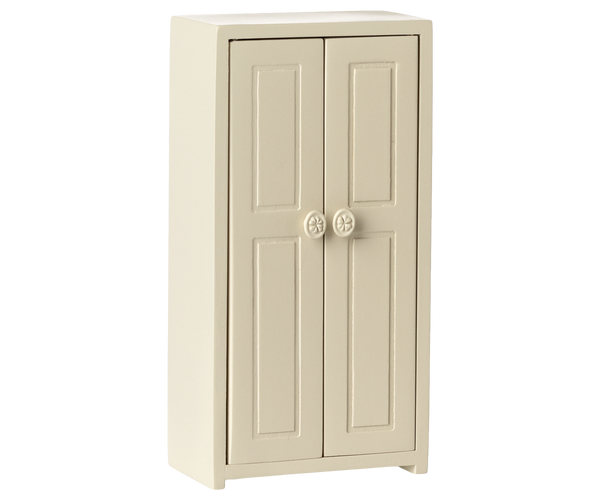 Armario de madera para ratoncito - crema