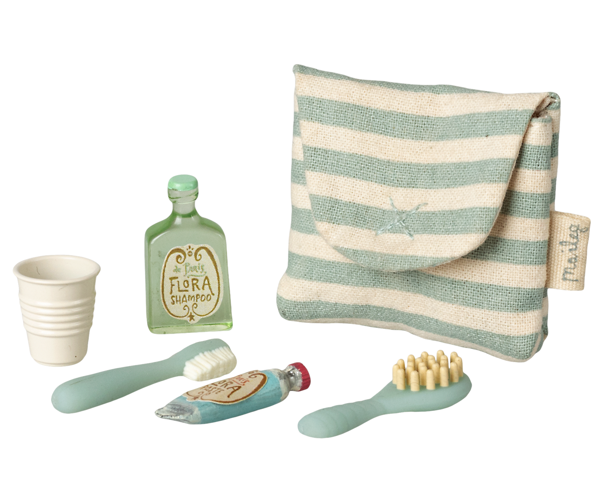 Set de cepillos de dientes - bolsa azul