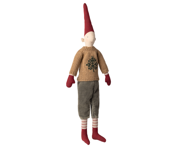 Pixy navideño talla 3 - chico suéter punto y pantalones