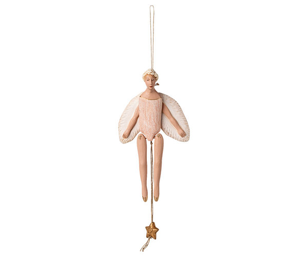 Ángel saltando a la comba - pequeño, rosa