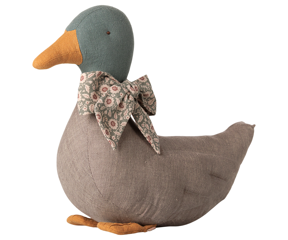 Pato con lazo - gris