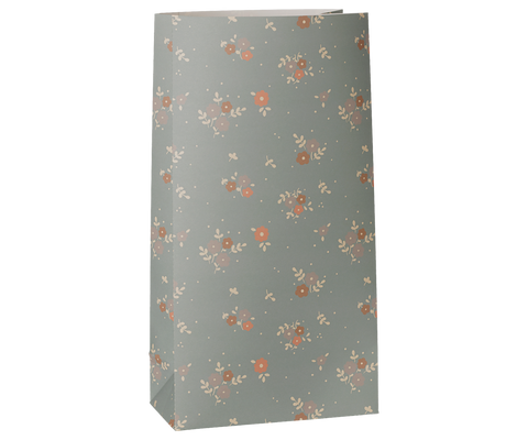 Bolsa papel michette azul/gris - Mediana