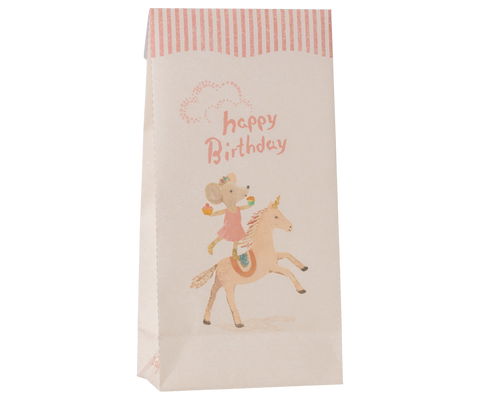 Bolsas de fiesta Happy Birthday 12 unidades - unicornio
