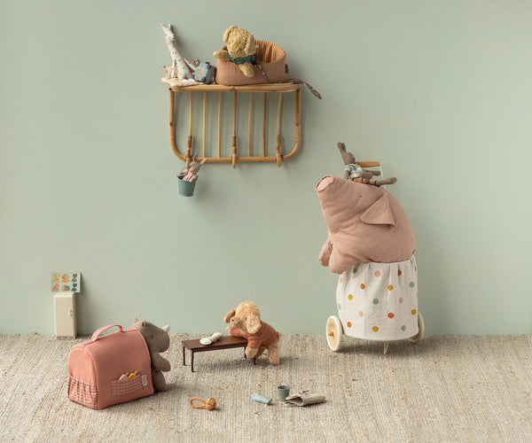 Transportín para mascotas - coral