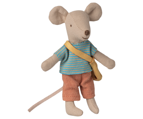 Ratoncito con bolso - hermano pequeño