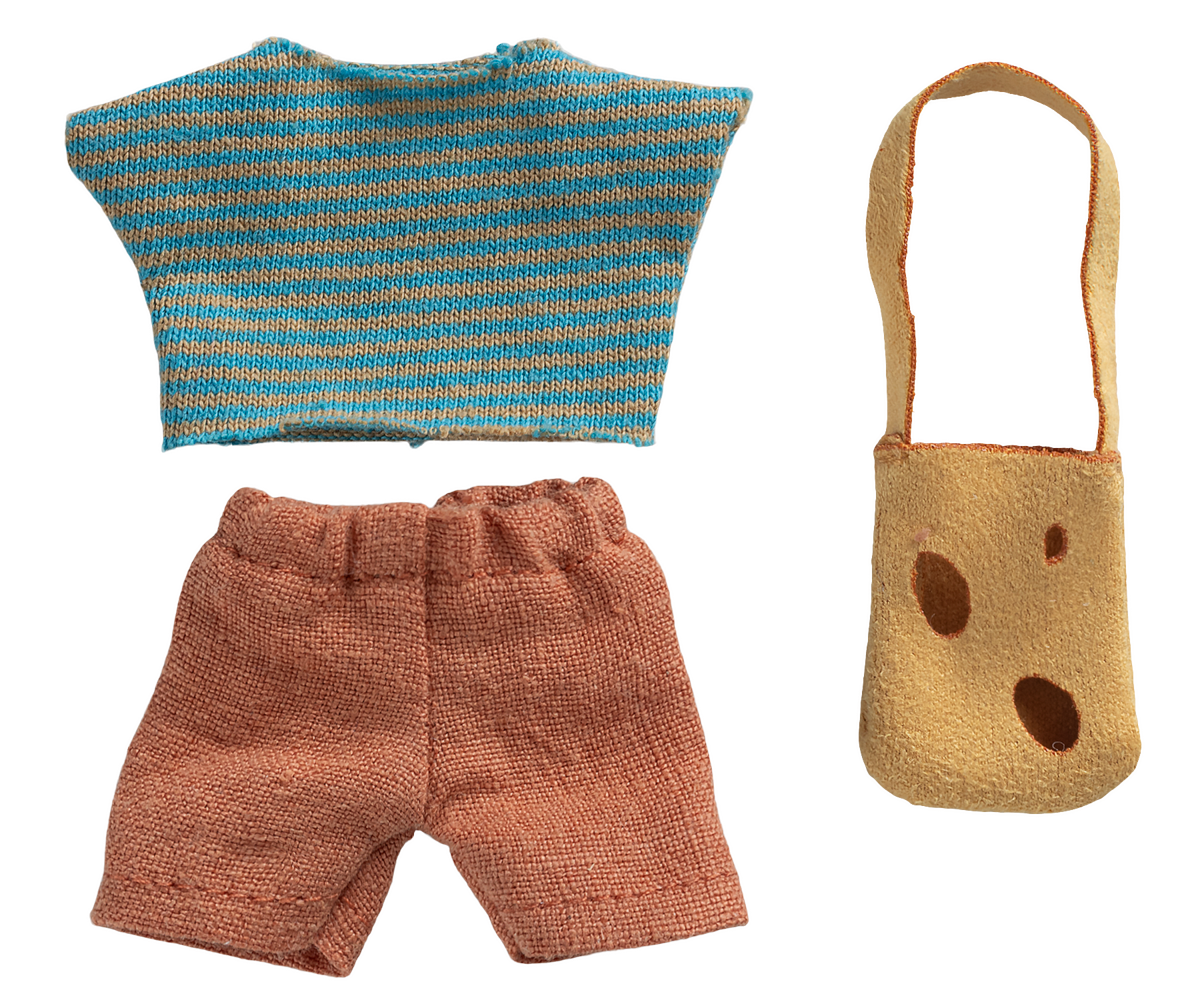 Pantalón y jersey con bolso - hermano pequeño