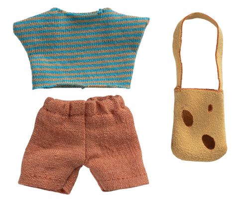 Pantalón y jersey con bolso - hermano pequeño