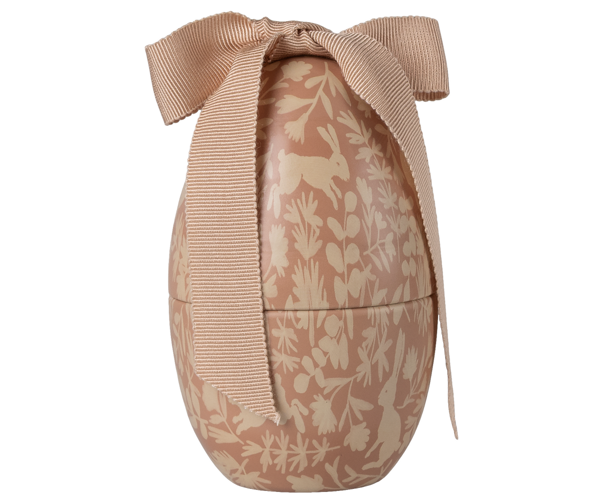 Huevo de Pascua pequeño - Rosa empolvado