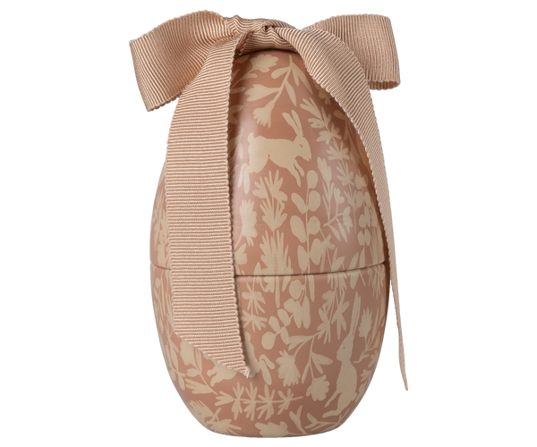 Huevo de Pascua pequeño - Rosa empolvado