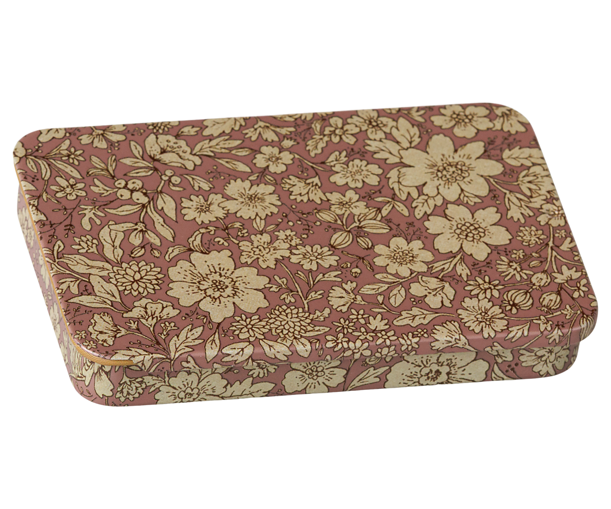 Caja metal tapa deslizante - blossom jaspeado