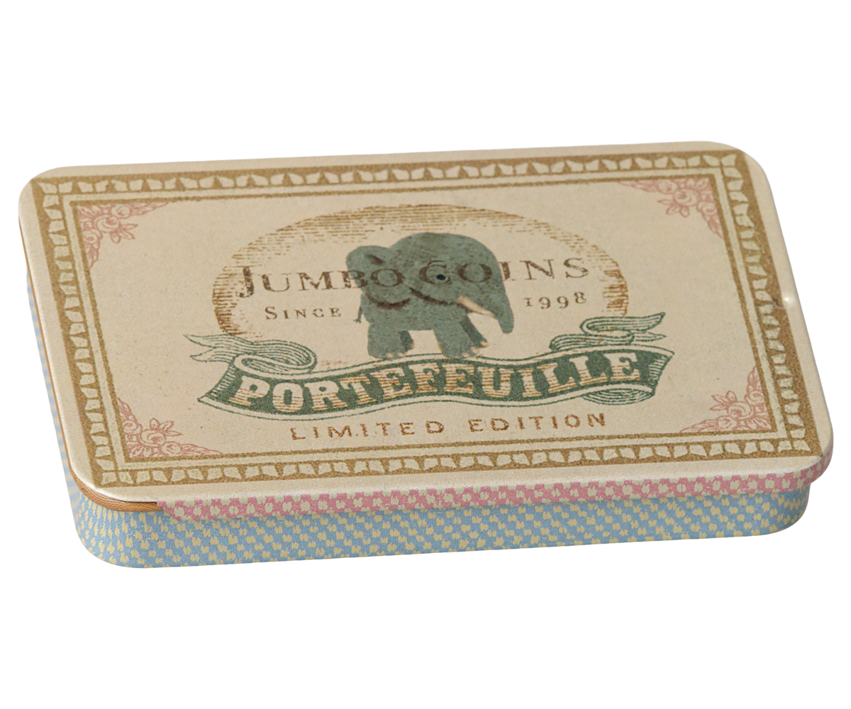 Caja metal corredera - jumbo coins