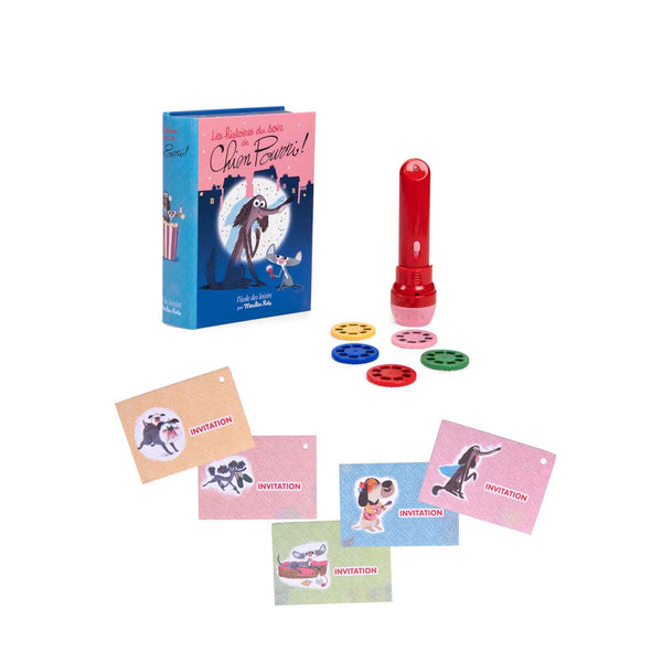 Libro proyector de historias - Perro apestoso