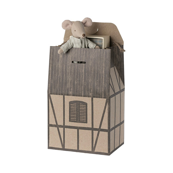 Bolsa Farmhouse  marron - bolsa de carton