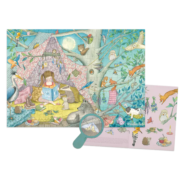 Puzzle  La cabaña secreta 100 piezas - Les Rosalies